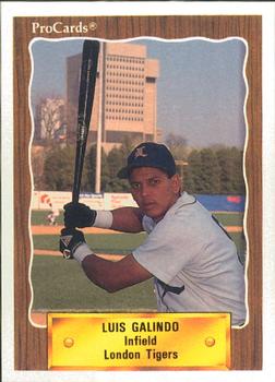 1990 ProCards #1277 Luis Galindo Front