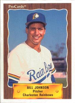 1990 ProCards #2040 Bill Johnson Front
