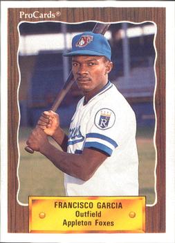 1990 ProCards #2107 Francisco Garcia Front
