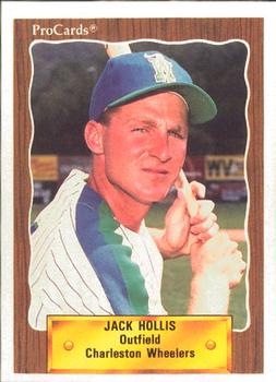 1990 ProCards #2252 Jack Hollis Front