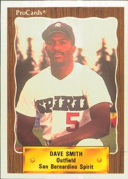 1990 ProCards #2647 Dave Smith Front