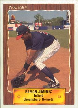 1990 ProCards #2669 Ramon Jimenez Front
