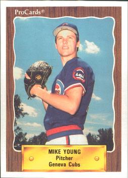 1990 ProCards #3046 Mike Young Front