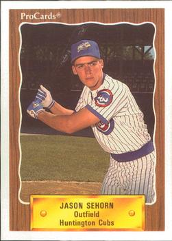 1990 ProCards #3302 Jason Sehorn Front