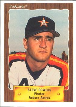 1990 ProCards #3407 Steve Powers Front