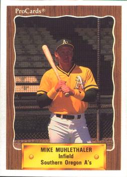 1990 ProCards #3448 Mike Muhlethaler Front