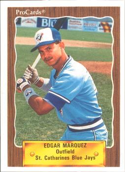 1990 ProCards #3455 Edgar Marquez Front