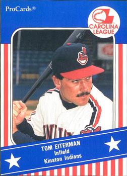 1991 ProCards Carolina League All-Stars #CAR13 Tom Eiterman Front
