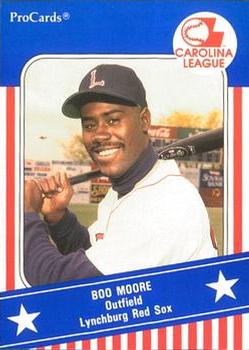 1991 ProCards Carolina League All-Stars #CAR24 Boo Moore Front