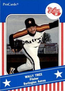 1991 ProCards Midwest League All-Stars #MWL18 Wally Trice Front