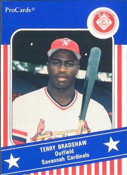 1991 ProCards South Atlantic League All-Stars #SAL41 Terry Bradshaw Front