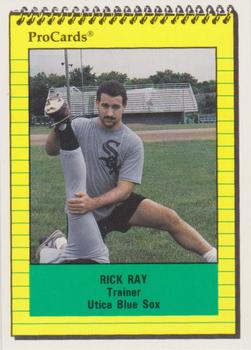 1991 ProCards #NNO Rick Ray Front