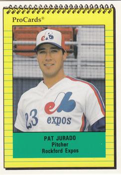 1991 ProCards #2042 Pat Jurado Front