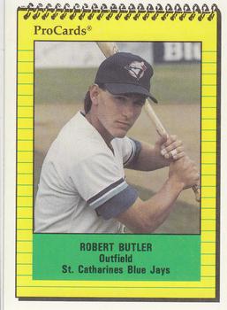 1991 ProCards #3406 Robert Butler Front