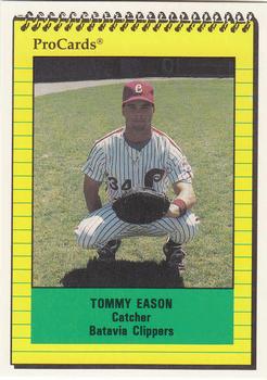 1991 ProCards #3485 Tommy Eason Front