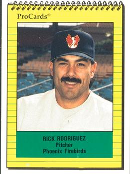 1991 ProCards #65 Rick Rodriguez Front
