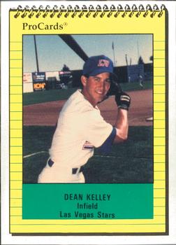 1991 ProCards #242 Dean Kelley Front