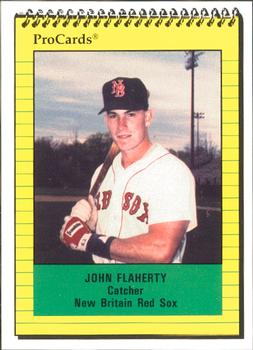 1991 ProCards #355 John Flaherty Front