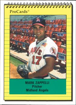 1991 ProCards #435 Mark Zappelli Front