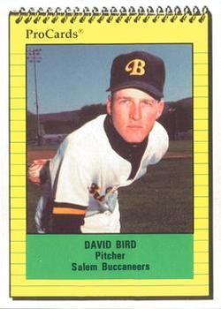 1991 ProCards #944 David Bird Front