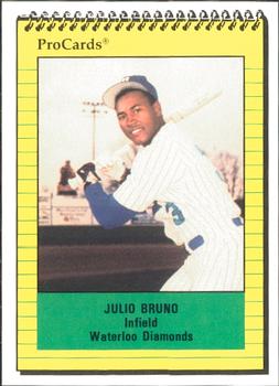 1991 ProCards #1262 Julio Bruno Front