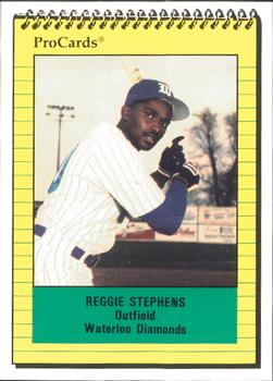 1991 ProCards #1270 Reggie Stephens Front