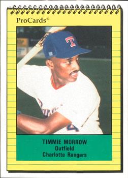 1991 ProCards #1327 Timmie Morrow Front