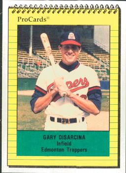1991 ProCards #1523 Gary DiSarcina Front