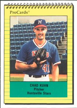 1991 ProCards #1790 Chad Kuhn Front