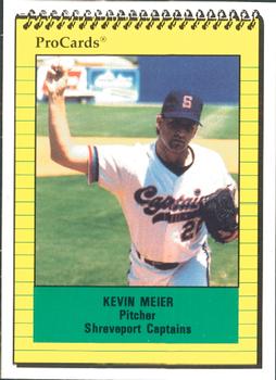 1991 ProCards #1818 Kevin Meier Front