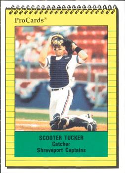 1991 ProCards #1825 Scooter Tucker Front