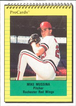 1991 ProCards #1899 Mike Mussina Front