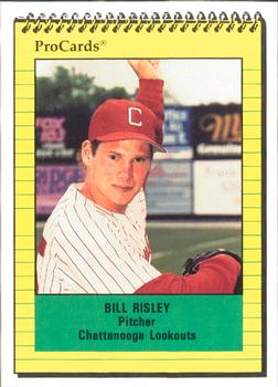 1991 ProCards #1959 Bill Risley Front
