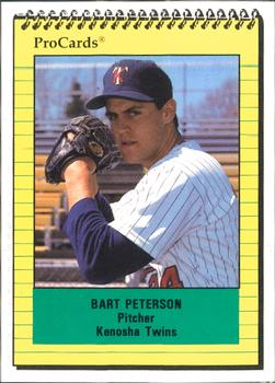 1991 ProCards #2071 Bart Peterson Front