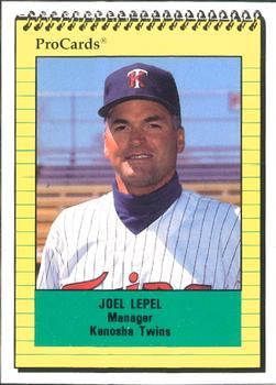 1991 ProCards #2091 Joel Lepel Front