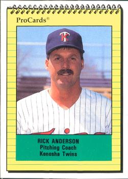1991 ProCards #2092 Rick Anderson Front