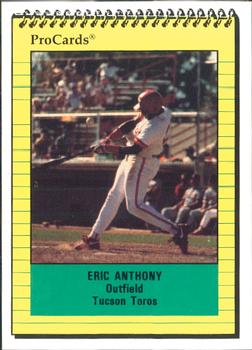 1991 ProCards #2223 Eric Anthony Front