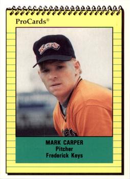 1991 ProCards #2355 Mark Carper Front