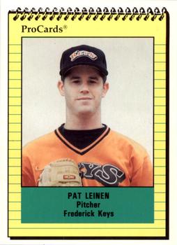 1991 ProCards #2359 Pat Leinen Front