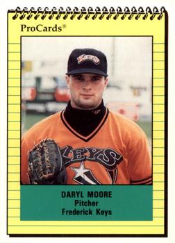 1991 ProCards #2360 Daryl Moore Front