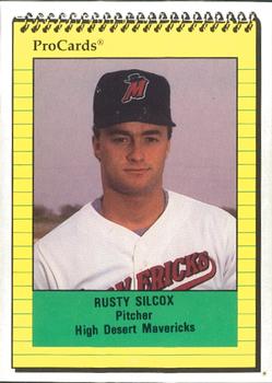 1991 ProCards #2393 Rusty Silcox Front