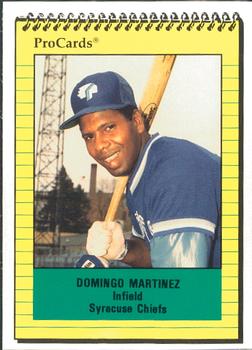 1991 ProCards #2485 Domingo Martinez Front