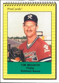 1991 ProCards #2563 Tom McCarthy Front