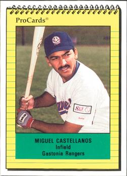 1991 ProCards #2693 Miguel Castellanos Front