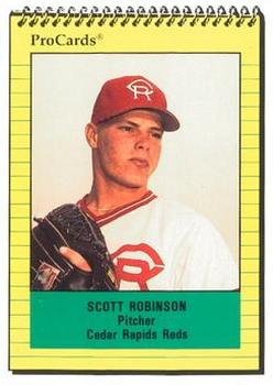 1991 ProCards #2718 Scott Robinson Front
