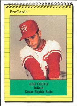 1991 ProCards #2726 Bob Filotei Front