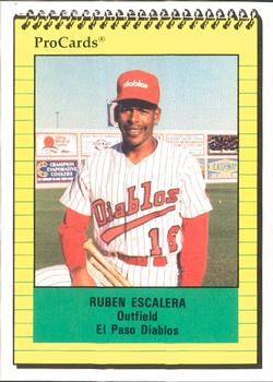 1991 ProCards #2759 Ruben Escalera Front