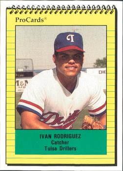 1991 ProCards #2776 Ivan Rodriguez Front