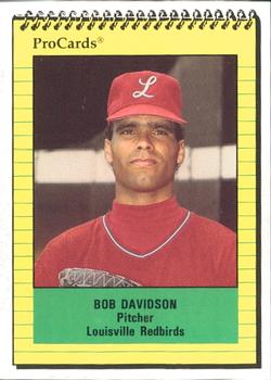 1991 ProCards #2908 Bob Davidson Front