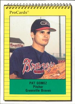 1991 ProCards #2995 Pat Gomez Front